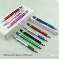 Bright Transparent Plastic Disposable Ballpoint Pen